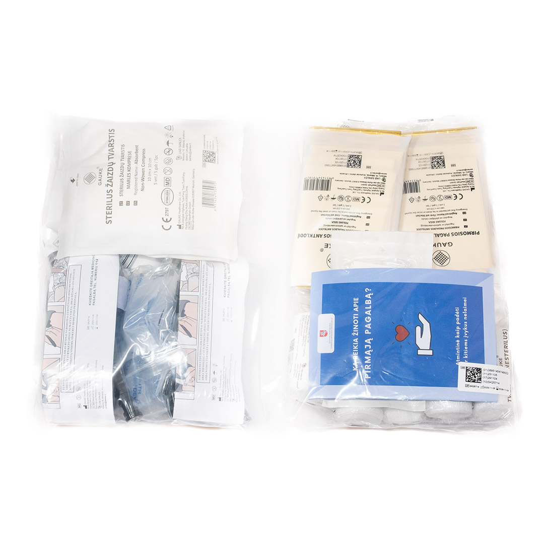 Pirmosios pagalbos vaistinėlės papildymas - Image 3